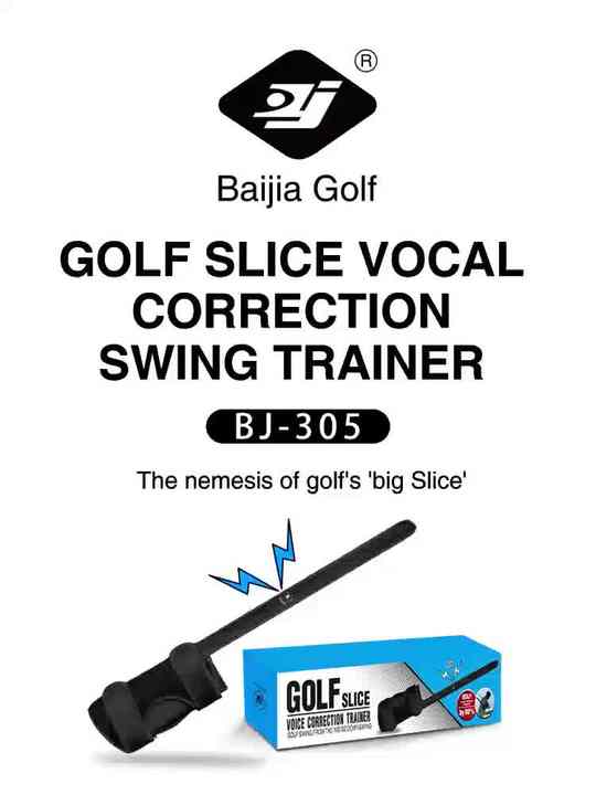New Design Golf Slice Vocal Correction Swing Trainer - Improve