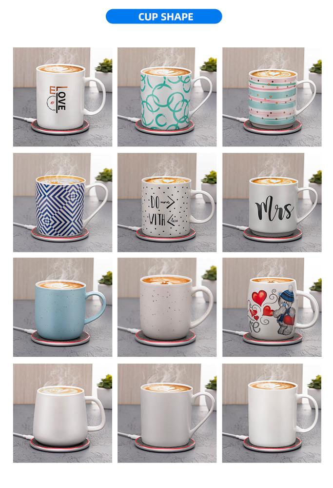 Многоразовые керамические кофейные чашки с крышкой