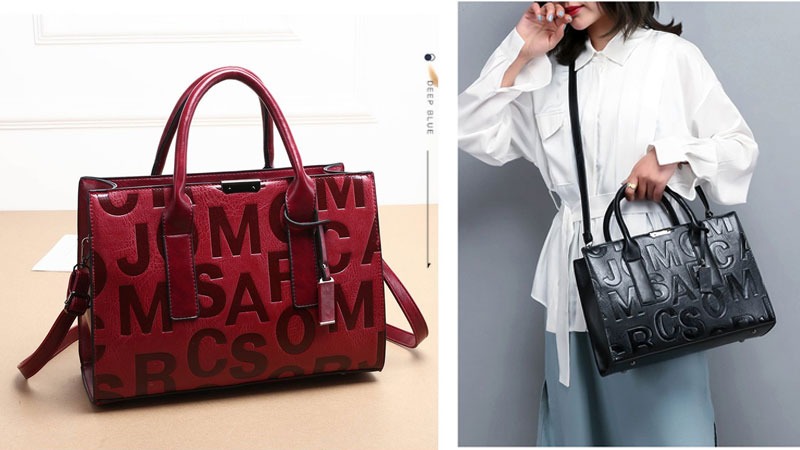 SFE Women Fashion Six Set Handbag Shoulder Bags Tote Bag Crossbody Wallet Bags 6 Pcs Womens Bags