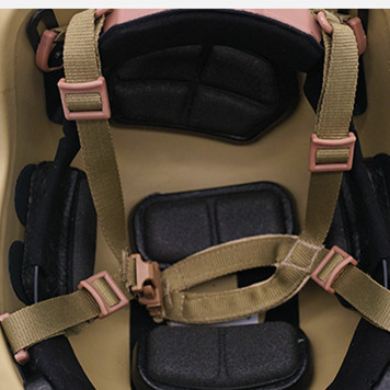 Aramid Military Tactical Headwear IIIA .44 Ach Fast Ballistic Helmet