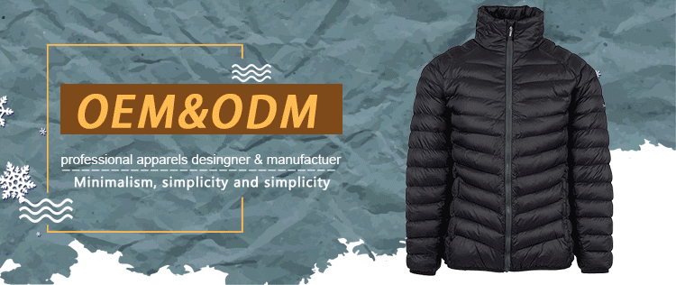 RYH523 Cheap fashion design outdoor clothing men wholesale down jacket for winter