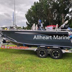 Customized Aluminum Plate Hull Center Console 5m/17ft fishing boat from Allheart Marine