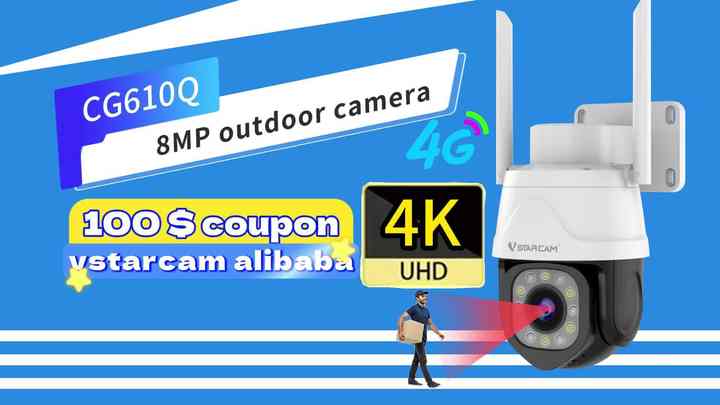 Vstarcam CG610Q Smart Camera Night Vision Two-Way Talk