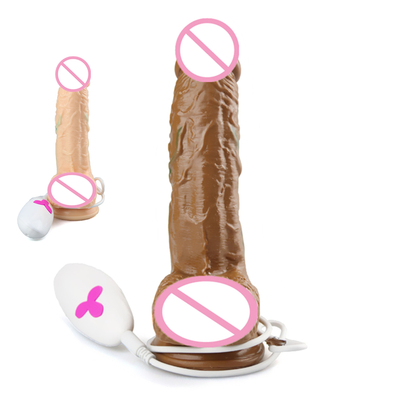 Big dick vibrator sex toys messy