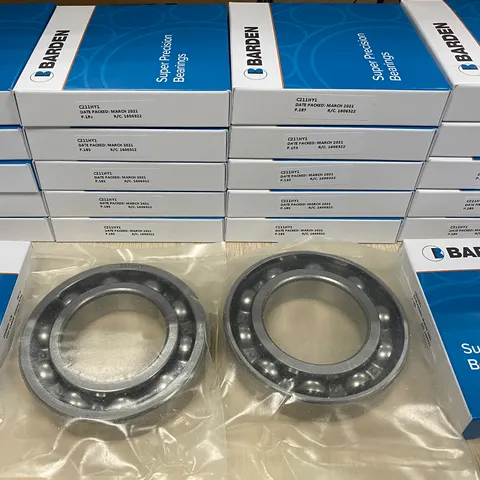 Heavy Preload Spindle Contact Angle 15° 60 mm ID Angular Contact BAR   212HCDUH 110 mm OD Pack of 2 Barden Bearings 212HCDUH Pair Ball Bearings 110 mm Width 