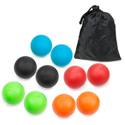 Natural Silicone Massage Ball Kit for Myofascial Trigger Point Release
