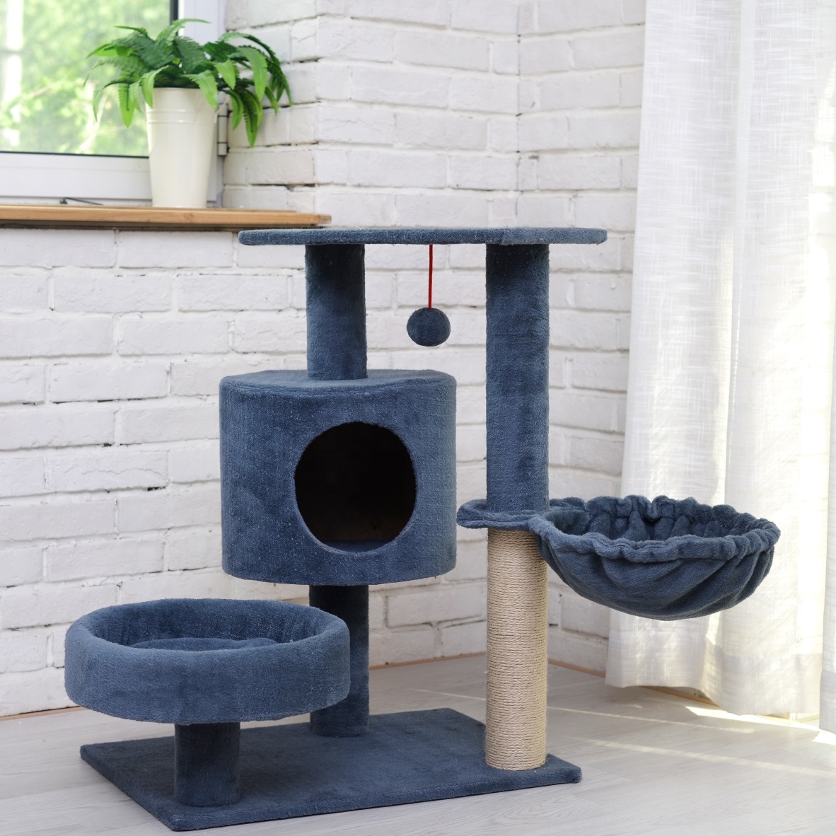 Hot selling high quality  cat scratcher tree  post wholesale for cat climbing tree
