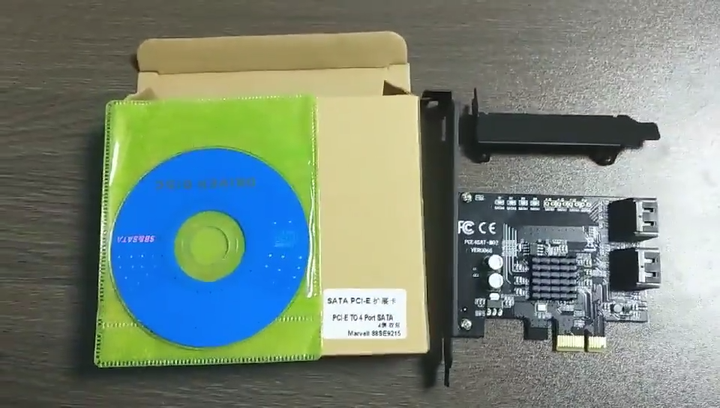Pcie SATA-kaart 8-poort, 6 Gbps Sata 3.0 Pcie-kaart, Pcie Naar SATA Controlleruitbreidingskaart Upport 8 Sata 30 Apparaten