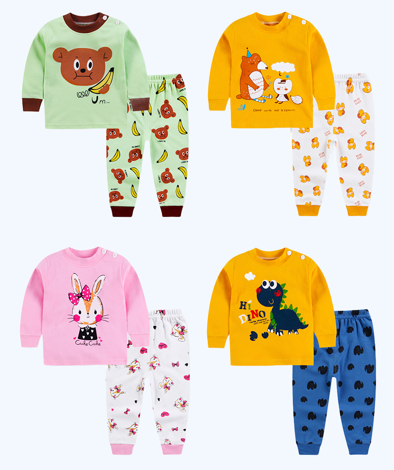 Удобный комплект для малышей; Комплекты одежды унисекс для детей; Принт с героями мультфильмов; Всесезонная Одежда для мальчиков