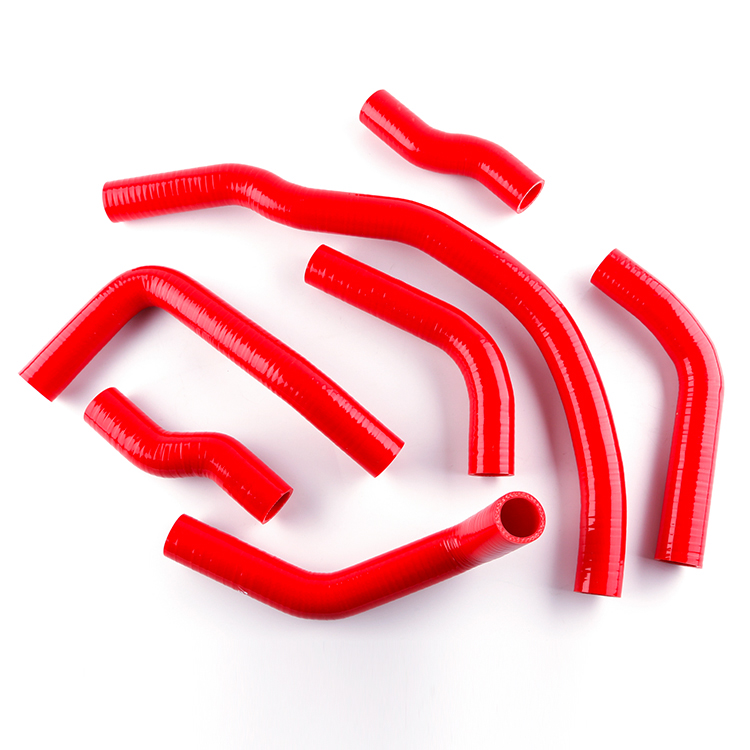 12Pcs Silicone Coolant Hose Kit For Toyota MR2 MK1 AW11 Chassis MT 1984-1989 Red