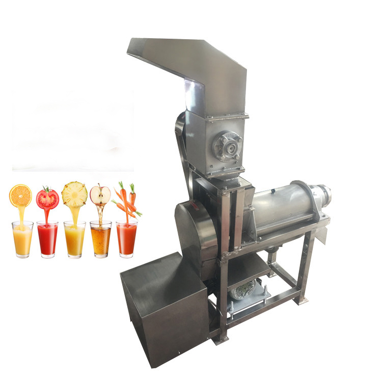 Stainless Steel Coconut Milk Screw Industrial Fruit Apple Watermelon Mango Pineapple Juice Crusher Juicer Extractor Machine