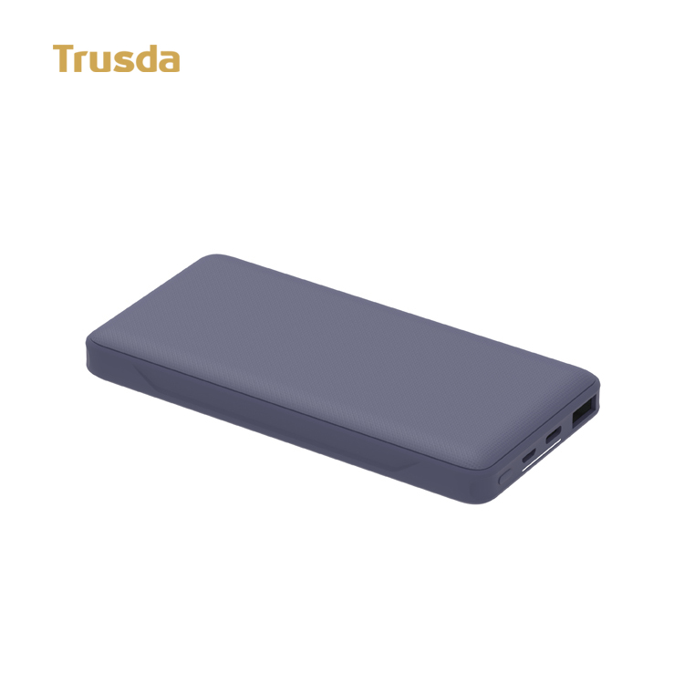 TRUSDA ультра тонкий 10000mah PD 18W быстрая зарядка внешний аккумулятор двойной выход 5 цветов на выбор