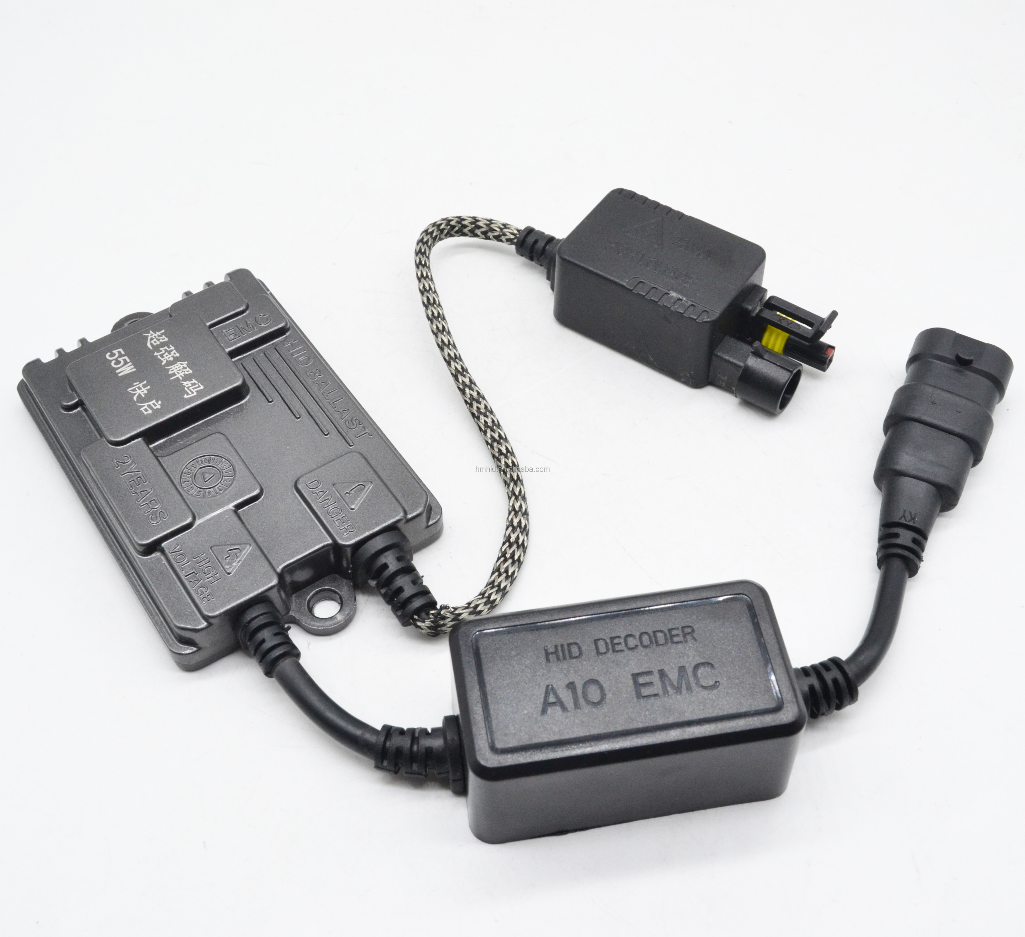 a10 emc 解码器 55w 超级 can 总线数字安定器无误码 55 瓦特氙气灯