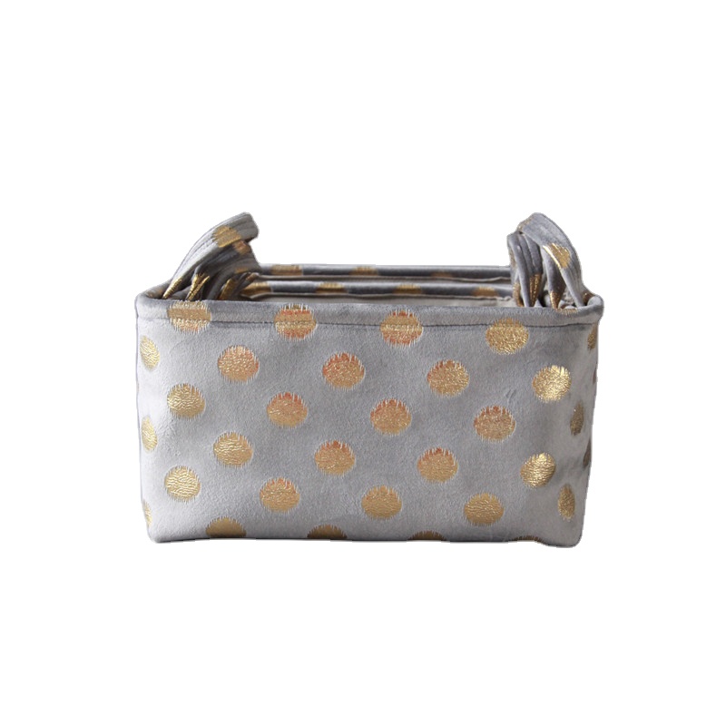 Корзина для хранения из ткани коробки