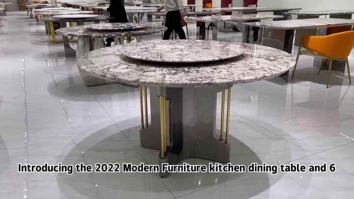 Stylish Space-Saving Dinning Table Set for Modern Living