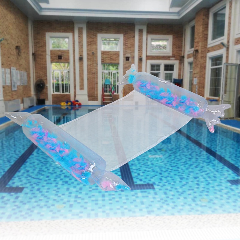 Новые ПВХ надувные водные и тюля с поясом плавающая кровать складная двойного назначения спинка плавающий дренаж для отдыха кресло для отдыха