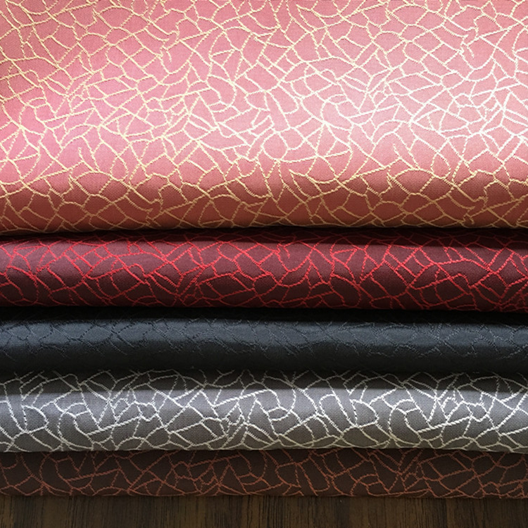 Двухцветная вискозная Полиэстеровая жаккардовая подкладка с сетчатым рисунком, оптовая продажа одежды