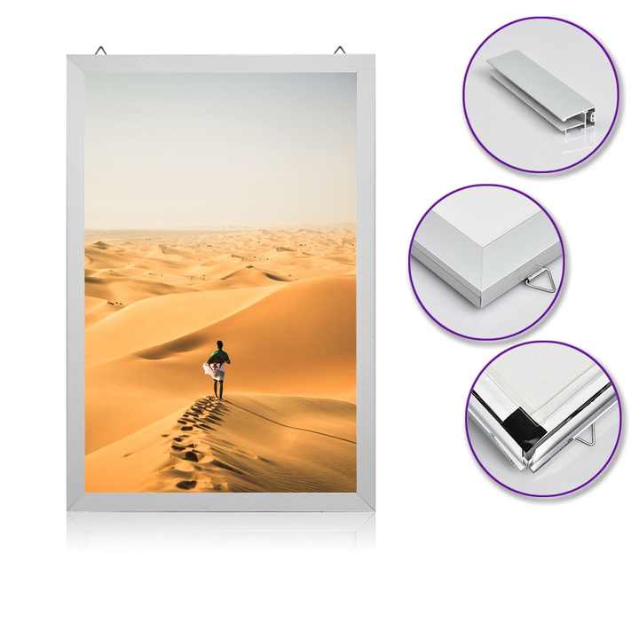 Marco De Póster LED 34 X 80 Pulgadas Letrero Grande De La Acera Caja De Luz LED 76w Nbsp Soporte De Pantalla Led Nbsp 7 3 Kg P 010553711460