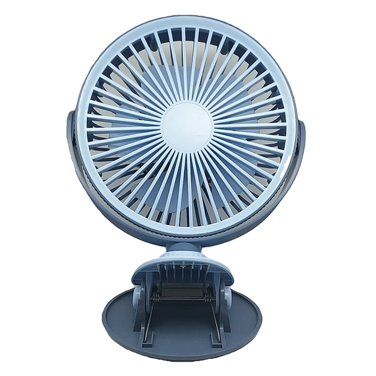 Dark Blue Color : Pink YXC Desk Fan USB Portable Mini 360 Degree Rotation USB Desktop Fan with 2 Speed Control USB Fan
