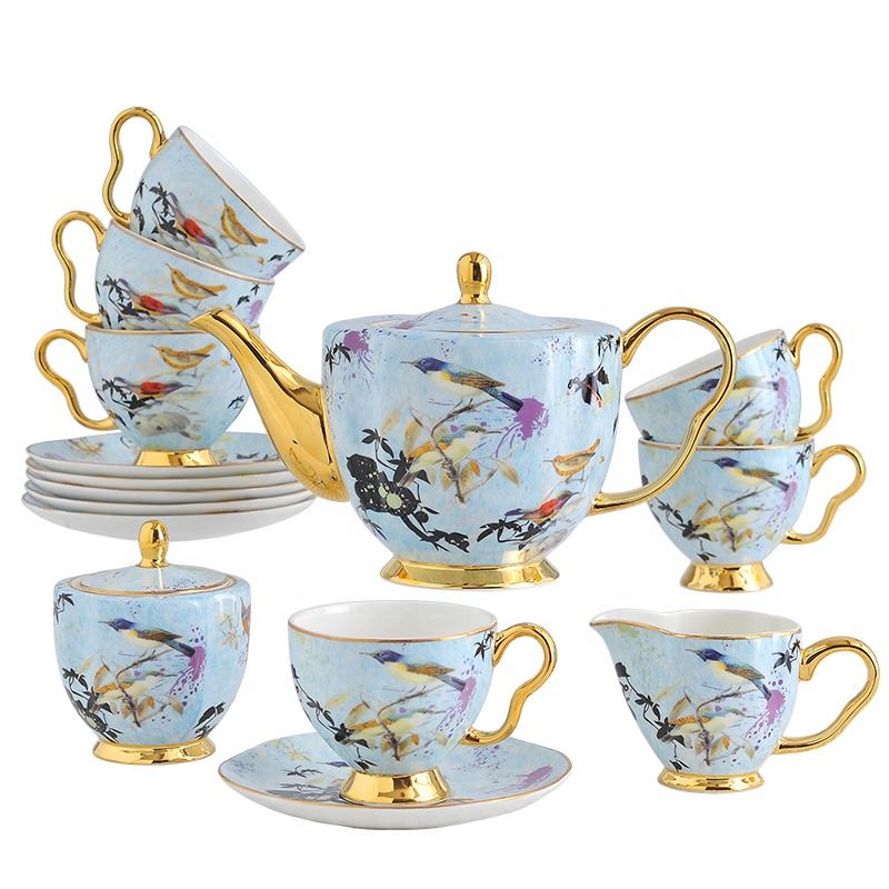paintable tea set