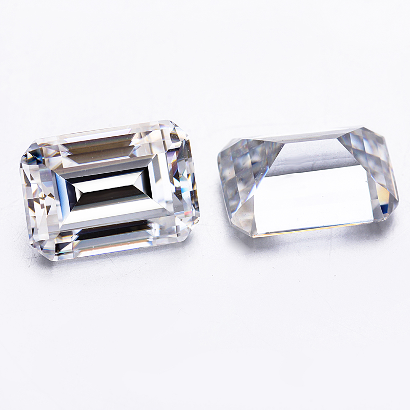 Factory Price Princess Cut D color 8X8 mm Created Moissanite Jewelry Price for Per Carat