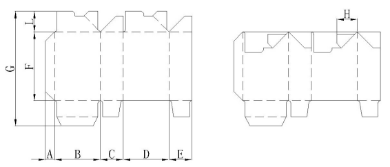 800gsm Cardboard Hook Bottom Lock Box Folding Machine 300m/Min