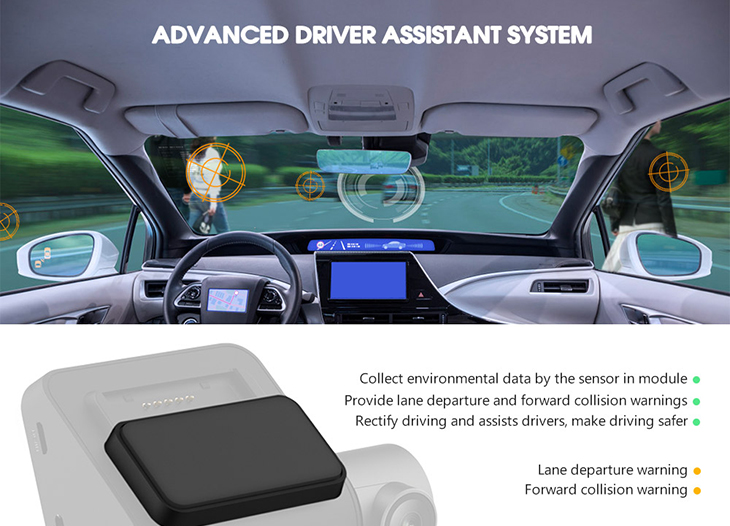 Global Xiaomi Youpin 70 Mai D03 GPS Module for 70 mai Dash Cam GPS ADAS function Video Recording