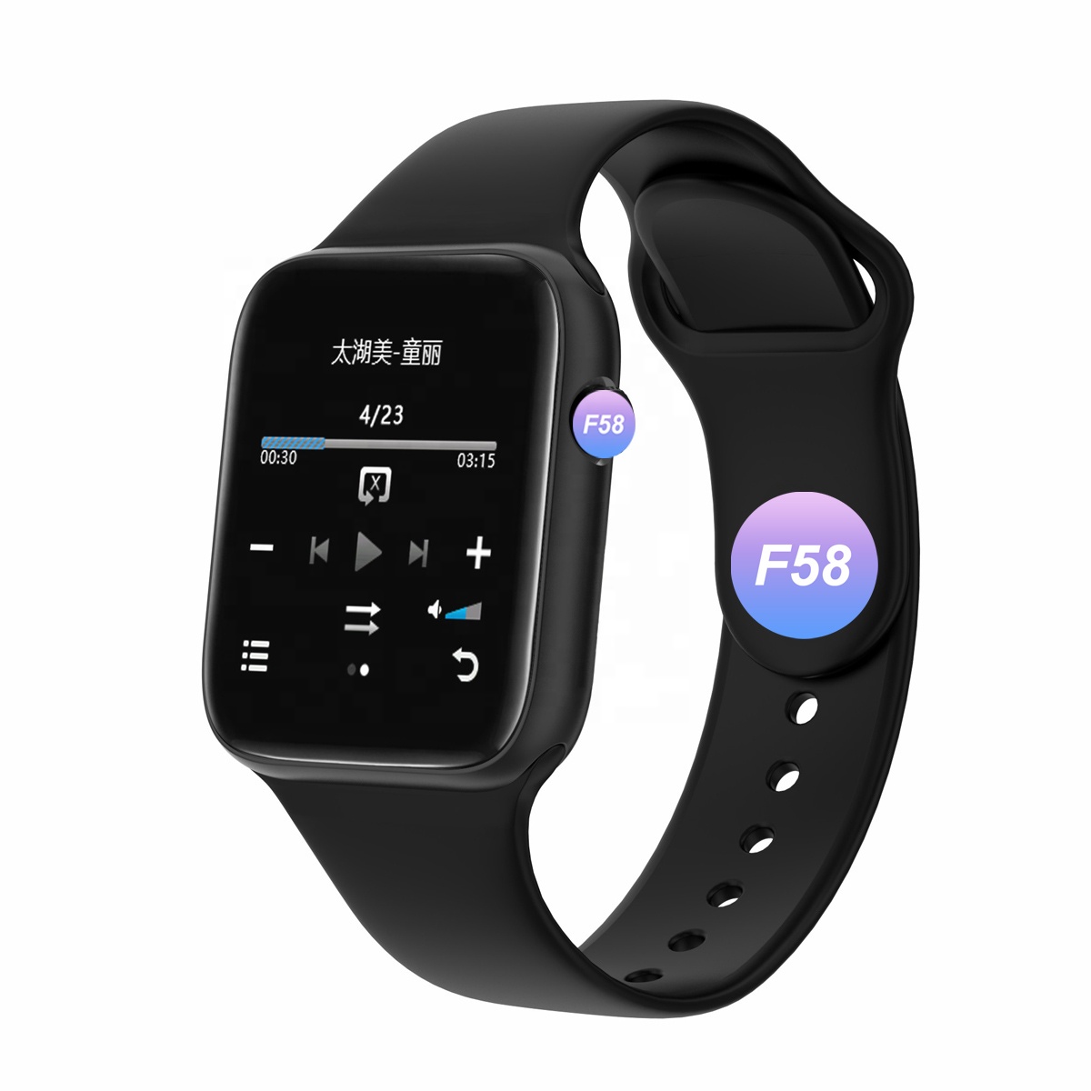 F58 2021 Новый монитор сердечного ритма сна умные часы с поддержкой удаленной камеры спортивные часы