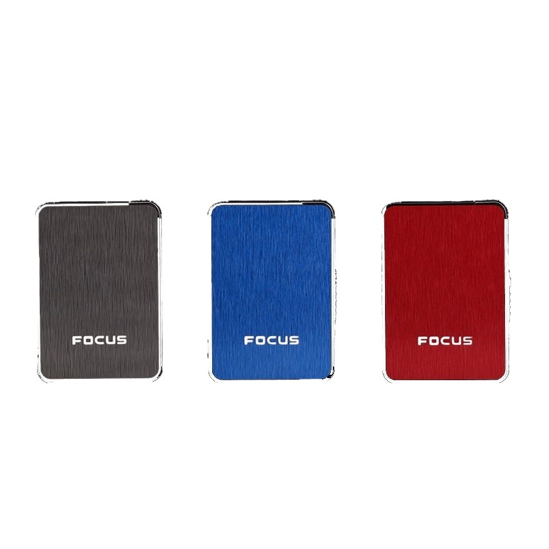 Slim Multi-Color Cover Holder Tin Manual Cigarette Box Aluminum Cigarette Case