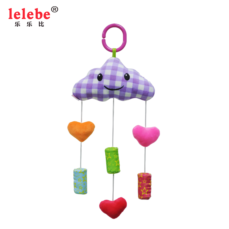 Детская игрушка-колокольчик 2020 от производителя, оптовая продажа, подвесная игрушка-каретка для младенцев, декоративная плюшевая игрушка, радуга, облако, звезда, луна