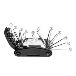 Fahrrad reparatur satz Reifen reparatur pumpe Reparatur schlüssel Kombination werkzeug