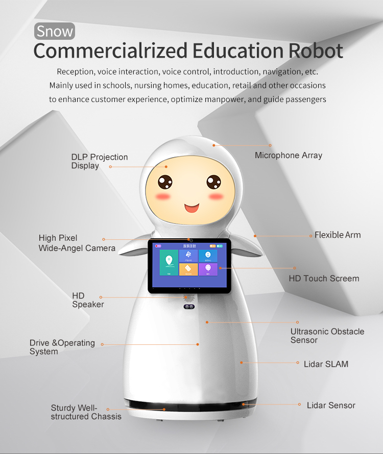 Auto Charge ABS Plastic Type and Model Toy Style robot by Laser Navigation