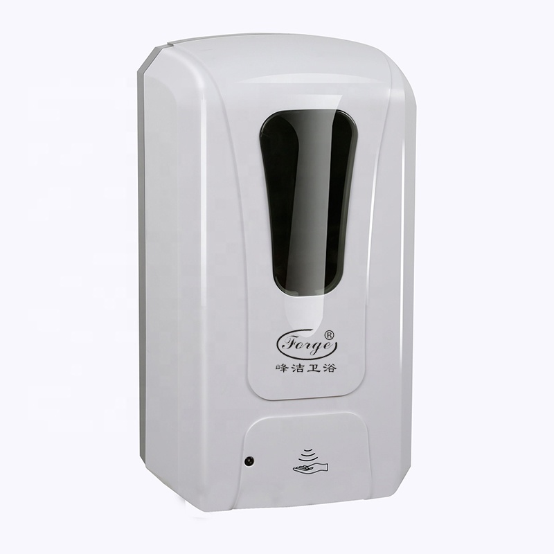 Wall-montado Automático Dispensador de Espuma de Sabão com Recarregáveis Frasco Dispensador de Sabão Mão
