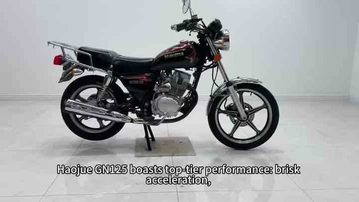 Suzuki GN125 with High-end Disc Brakes and Dual Electric Start