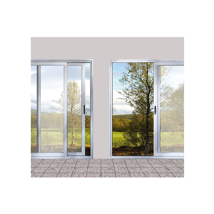 High-End Aluminium Pintu Geser Gambar Disesuaikan Ukuran Sistem Pintu Geser