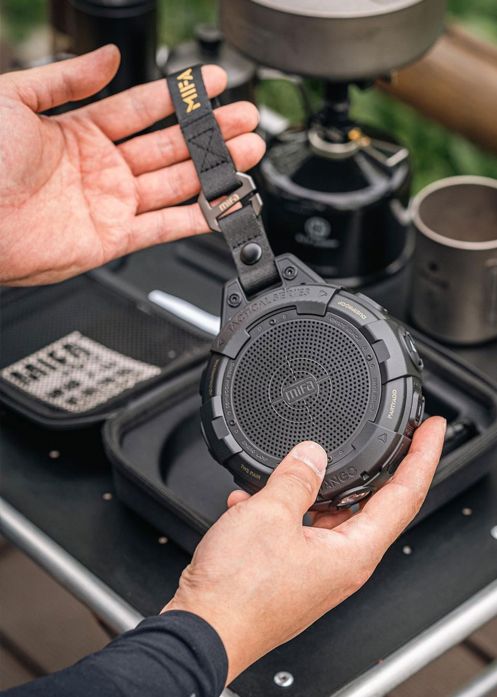 Mifa Tango Portable Bluetooth Speaker - IP67 Waterproof