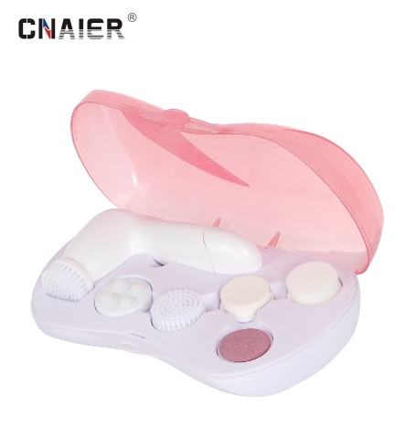 Portable electric face beauty product face cleansing brush facial cleansing device AE-805A