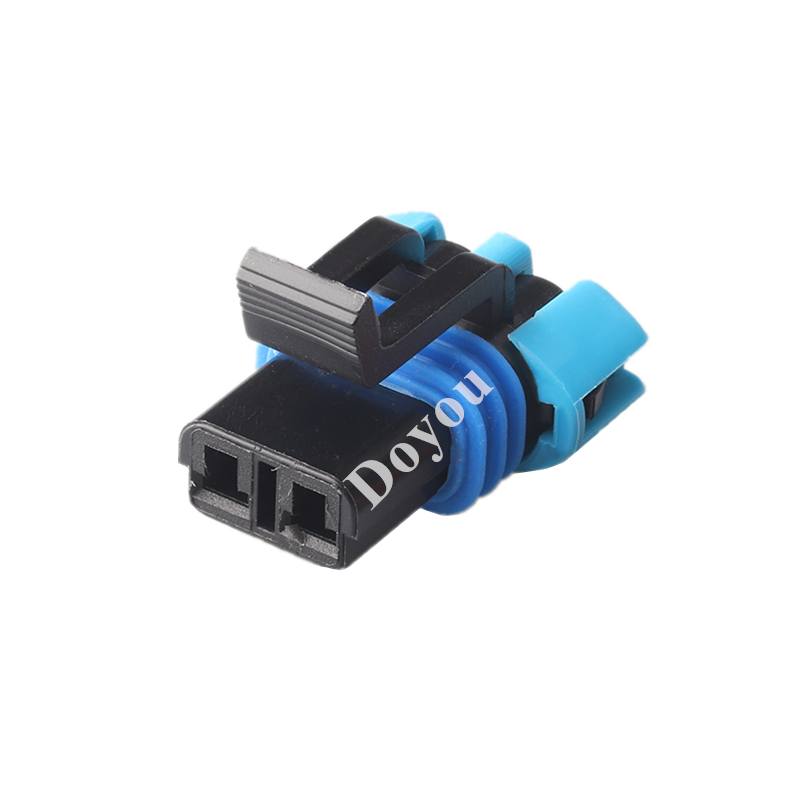 Connettore 2 Fori Way 3 Per Sensori Auto – Tipo 1801176-5, Kit Con Alloggiamento, 2 Terminali E 2 Guarnizioni, 1 Set