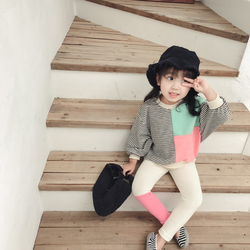 Yy10009a 2018 capuz de bebê listrado atacado pulôver moletom moletom