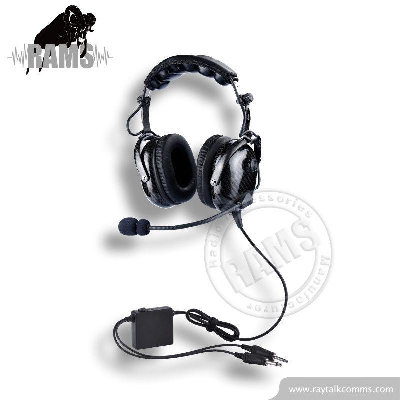 Углеродное волокно ANR активное шумоподавление пилотная гарнитура авиационная гарнитура