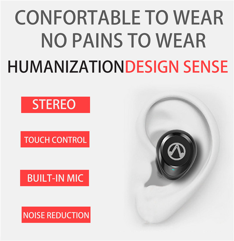 Factory OEM Mini TWS X20 True wireless Earbuds Stereo Wireless Earphone music headset