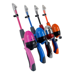 youth fishing pole and tackle box