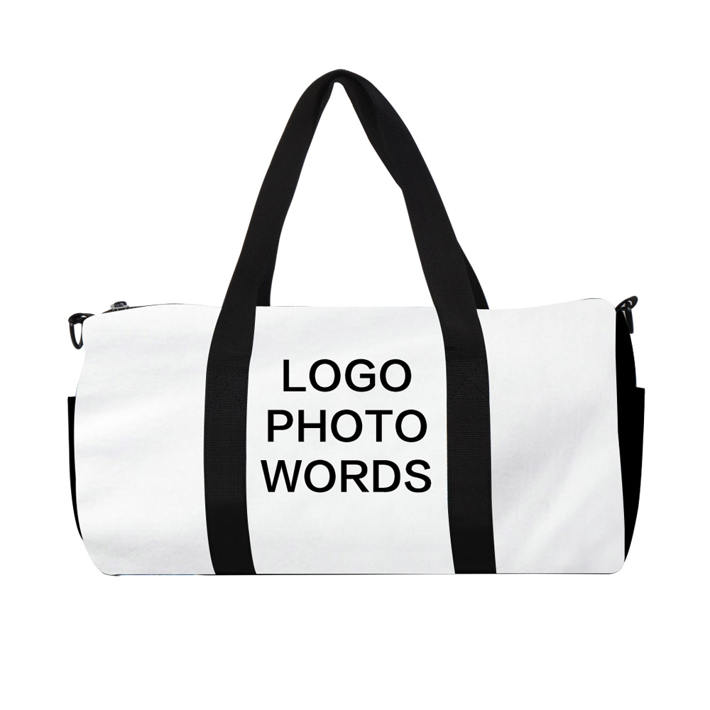 Индивидуальная Женская Мужская спортивная сумка, сублимационная спортивная сумка без рисунка