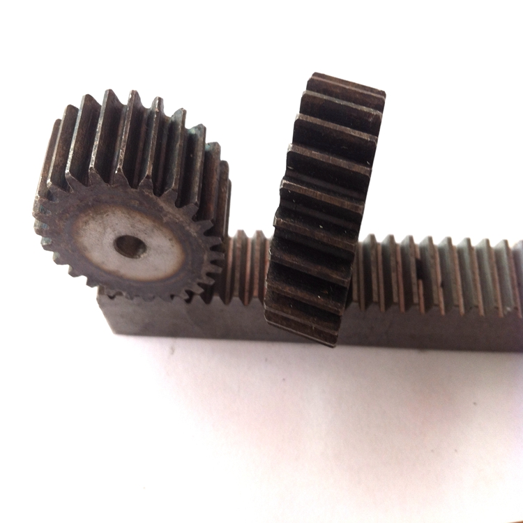 Industrial CNC Parts Spur Gear Rack Straight M1 15*15 1000 1500 2000mm Long 45 Steel CNC Rack