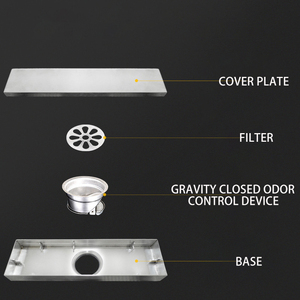 Aiweijia Acero Inoxidable Drenaje de Piso Desag/üe de Suelo autosellante F/ácil de Limpiar para el ba/ño balc/ón Cocina