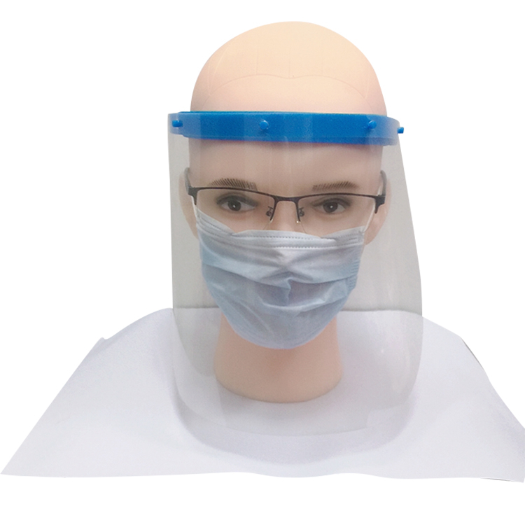 Головной убор прозрачный многоразовый и прочный с защитой от дыхания