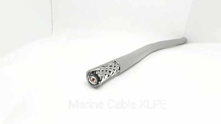Shielded Marine Cable CJV92 80 Percent Braid Coverage EMI Protection ...