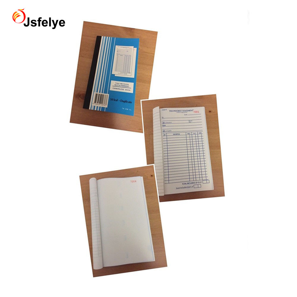Налог-счет и заявление книга 100 листьев 50 комплектов дубликат безкарбоновый