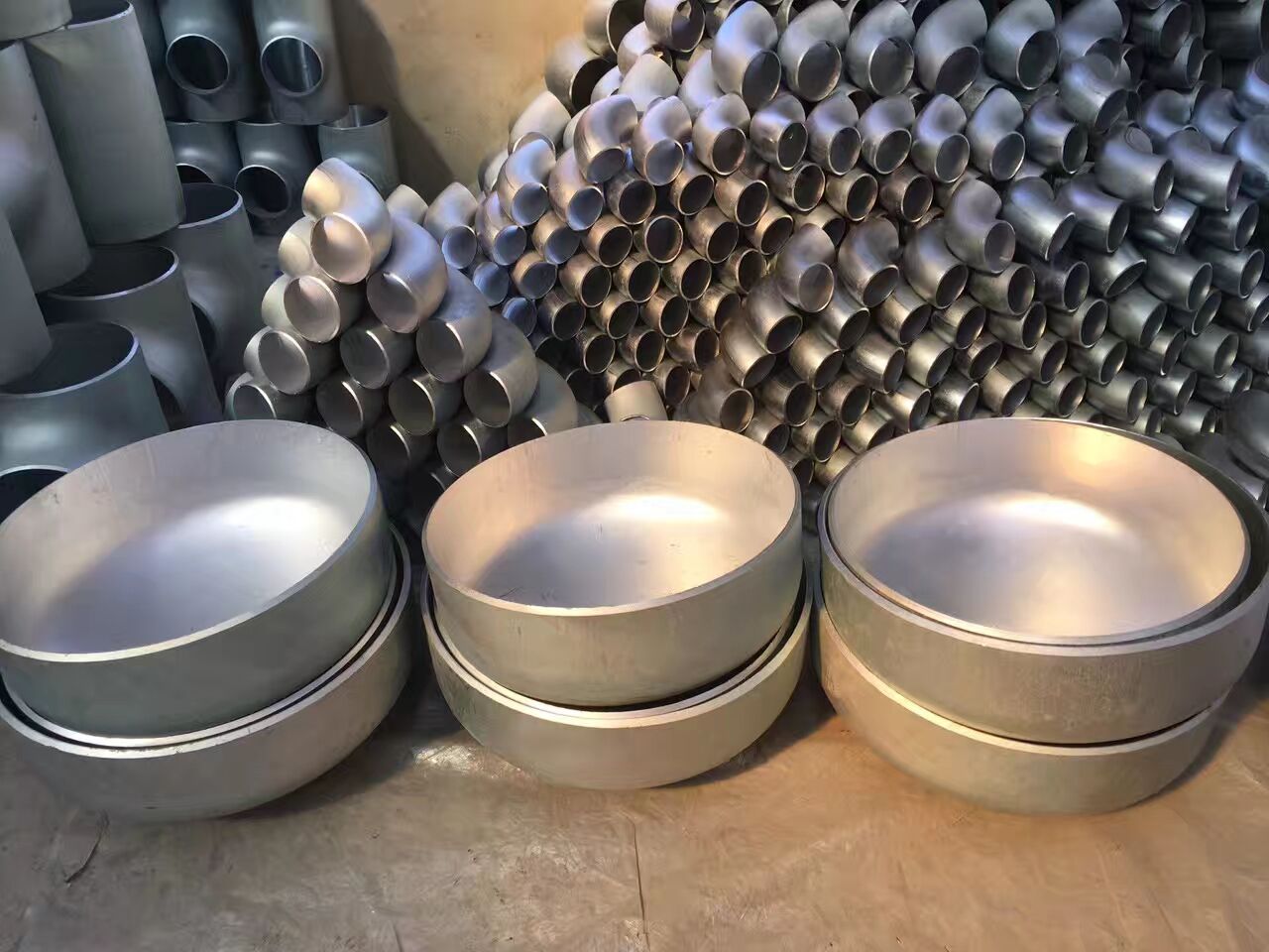90 Degree Elbow Stainless Steel Pipe Fittings Double Internal Threaded Tube Connector
