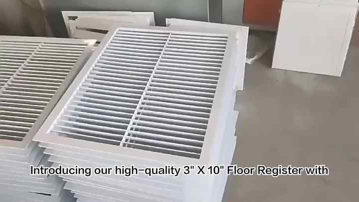 Modern Indoor Aluminum Alloy Air Vent Diffuser Square Adjustable ...